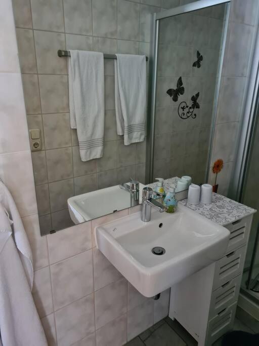Gemuetliche Ferienwohnung Am Waldrand Elgersburg Buitenkant foto